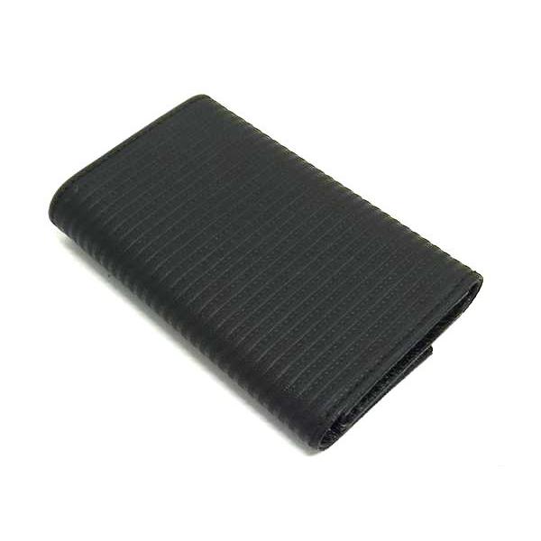 BVLGARI □新品□未使用□ ブルガリ ミレリゲ PVC×レザー 6連 キー  