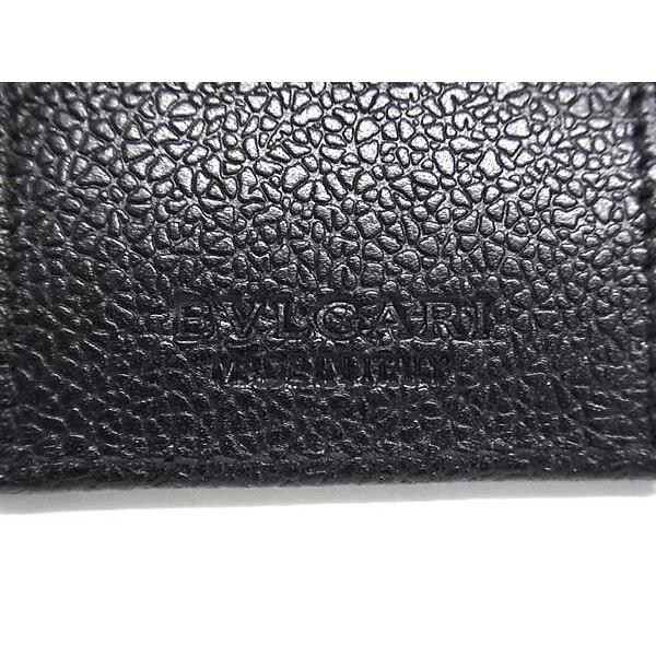 BVLGARI □新品□未使用□ ブルガリ ミレリゲ PVC×レザー 6連 キー  