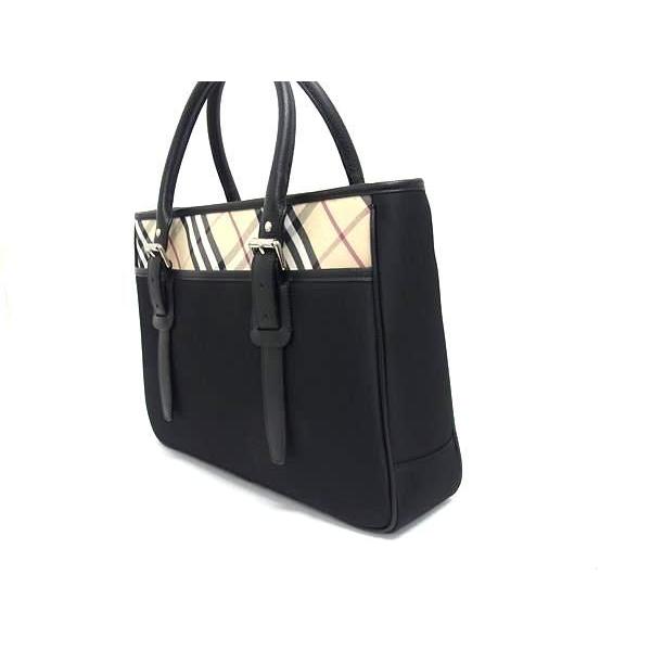 BURBERRY □新品同様□ バーバリー ノバチェック ナイロン