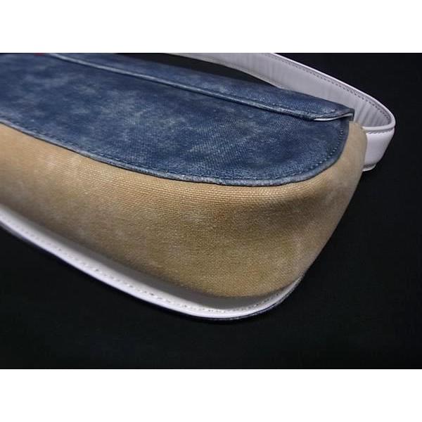 □新品□未使用□ DIESEL ディーゼル デニム×レザー 2WAY ハンドバッグ  