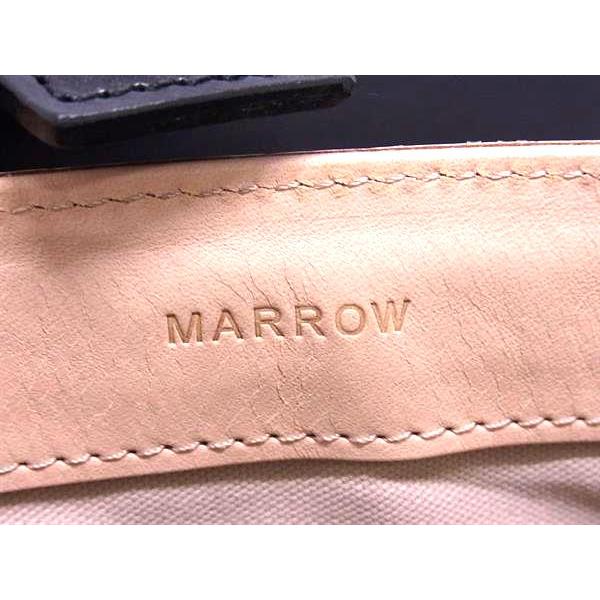 □新品同様□ MARROW マロウ SLIDE レザー×パイソン ショルダーバッグ