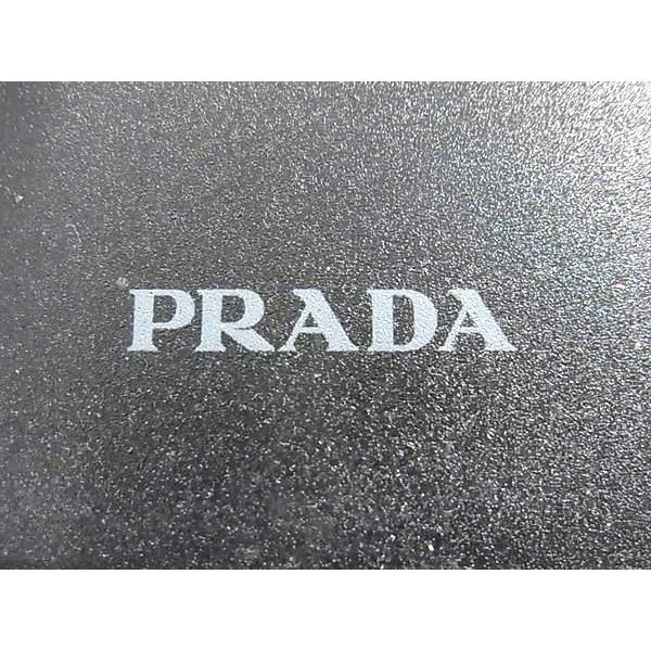 ■美品■ PRADA プラダ レザー iPhone 14pro対応 アイフォンケース スマホケース レディース ブラック系 FP8433 | PRADA | 02