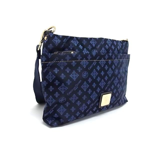 ■新品■未使用■ CHRISTIAN OLIVIER クリスチャンオリビエ ナイロン×キャンバス ショルダーバッグ 肩掛け ブラック系 FP9169 | christian olivier | 01