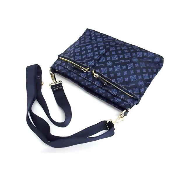 ■新品■未使用■ CHRISTIAN OLIVIER クリスチャンオリビエ ナイロン×キャンバス ショルダーバッグ 肩掛け ブラック系 FP9169 | christian olivier | 04