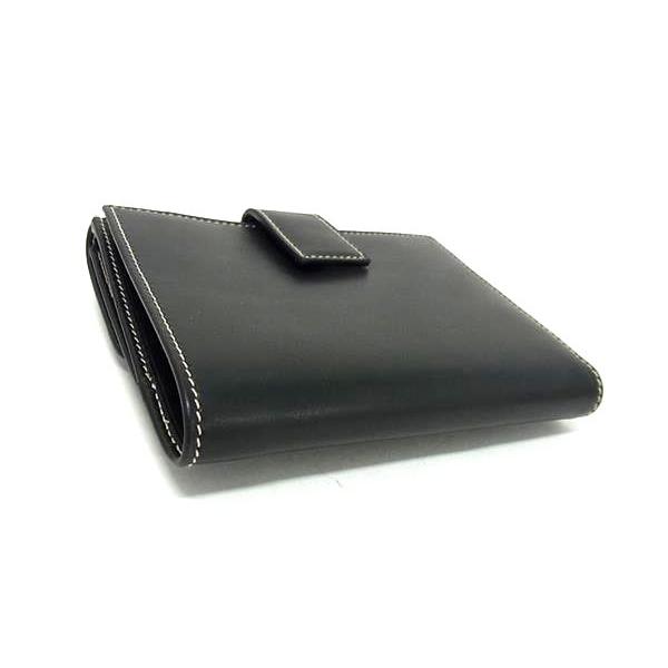 Salvatore Ferragamo 黒 リボン 二つ折り財布 フェラガモ 二つ折り財布 財布 レディース ヴァラ リボン リボン
