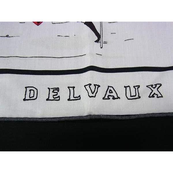 ■新品同様■ DELVAUX デルボー シルク55%×コットン45% スカーフ ストール レディース アイボリー系 FR1750 □新品同様□ DELVAUX デルボー シルク55%×コットン45% スカーフ