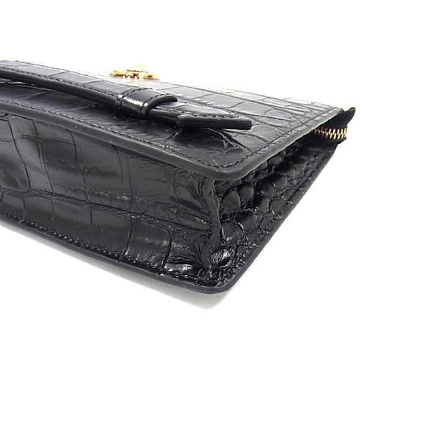 【美品】VERSACE　ヴェルサーチ　メデューサ　セカンドバッグ　金具　ロゴ　黒 VERSACE - □極美品□ VERSACE ヴェルサーチ メデューサ レザー