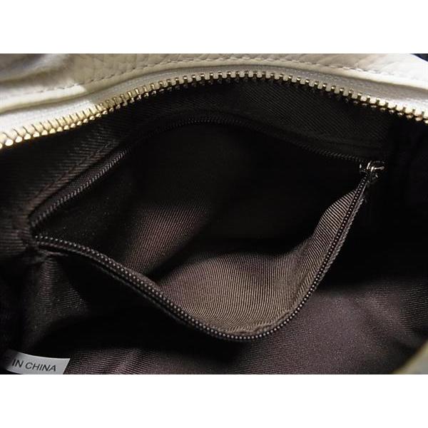 ■新品■未使用■ HAYNI ヘイニ ベイビーロシェ レザー 2WAY クロスボディ ハンドバッグ ショルダー 斜め掛け アイボリー系 FR4914 |  | 08