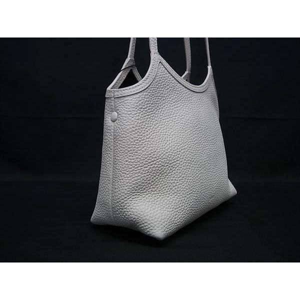 VASIC / ショルダーバッグ/レザー/GRY/無地 VASIC（ヴァジック） □新品□未使用□ レザー 2WAY クロスボディ