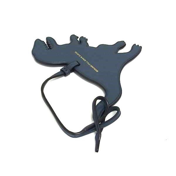 COACH □新品同様□ コーチ レキシー レザー 恐竜 キーホルダー