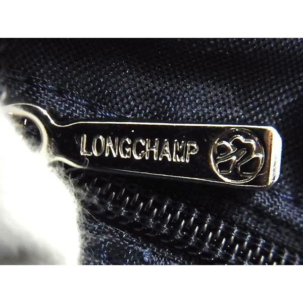 ■新品■未使用■LONGCHAMP ロンシャン ナイロン クロスボディ ワンショルダーバッグ 斜め掛け 肩掛け ブラック系×ネイビー系 FS1324 LONGCHAMP（ロンシャン） □新品□未使用□LONGCHAMP ナイロン クロス