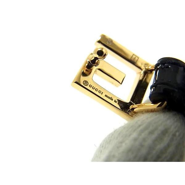 GUCCI グッチレザーバングル GUCCI □新品同様□ グッチ レザー ブレスレット バングル