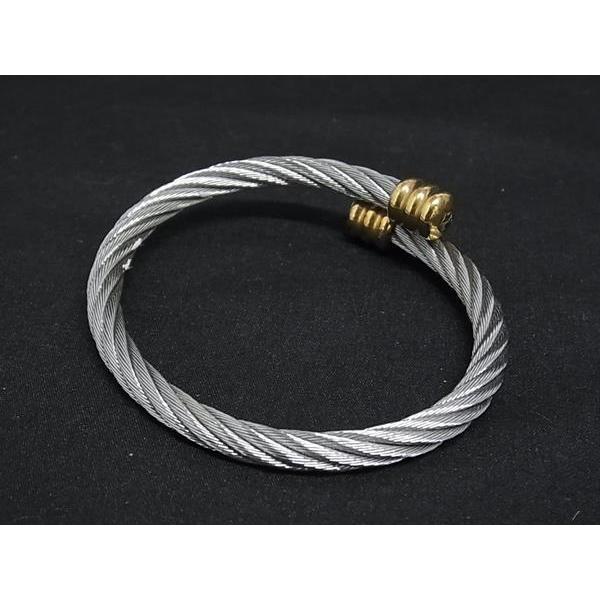 フィリップシャリオール　ワイヤーブレス 楽天市場】シャリオール ワイヤーブレス ブレスレット ステンレス