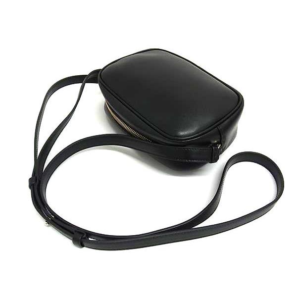 ■極美品■ Salvatore Ferragamo フェラガモ ヴァラリボン レザー ショルダーバッグ 斜め掛け 肩掛け レディース ブラック系 FS2877 | FERRAGAMO | 04