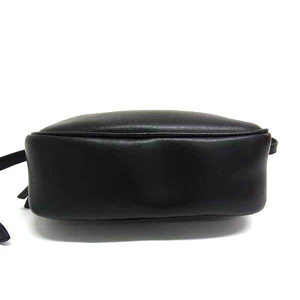 ■極美品■ Salvatore Ferragamo フェラガモ ヴァラリボン レザー ショルダーバッグ 斜め掛け 肩掛け レディース ブラック系 FS2877 | FERRAGAMO | 05