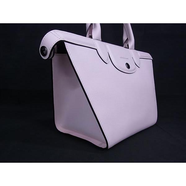 ■新品同様■ LONGCHAMP ロンシャン ル プリアージュ エリタージュ レザー 2WAY ハンドバッグ ショルダー 斜め掛け ピンク系 FS2880 LONGCHAMP（ロンシャン） □新品同様□ ル プリアージュ エリタージュ