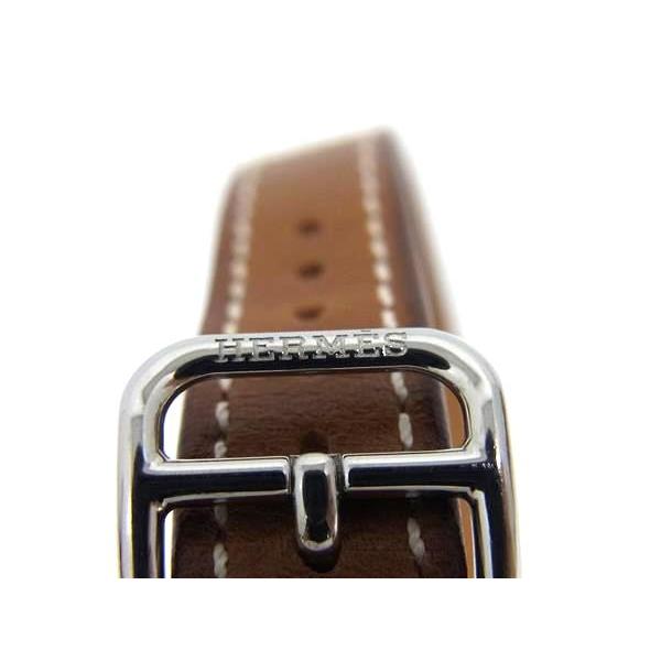 ■極美品■ HERMES エルメス レザー シンプルトゥール 38mm アップルウォッチ用 バンド 替えベルト Z刻印 2021年 ブラウン系 FS4716 | HERMES | 03