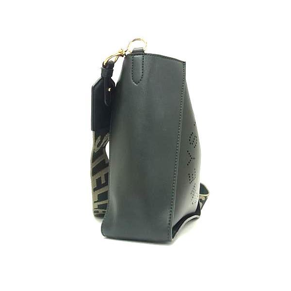 ■極美品■ STELLA McCARTNEY ステラ マッカートニー レザー ショルダーバッグ クロスボディ レディース ダークグリーン系 FT0558 | Stella McCartney | 01