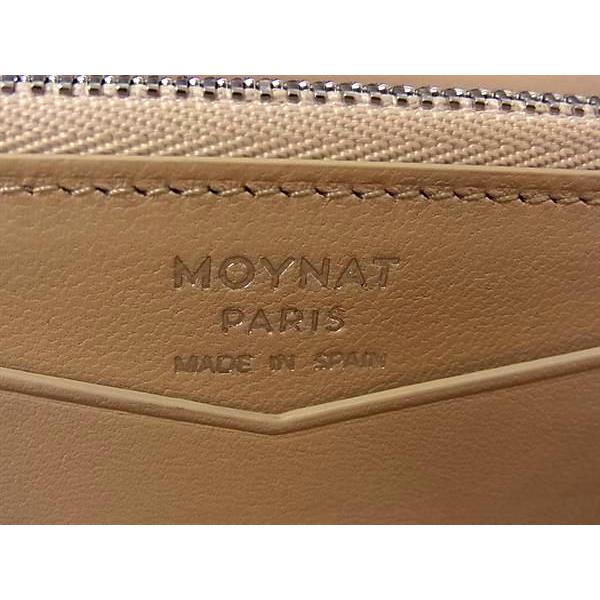 MOYNAT（モワナ） □新品同様□ レザー ラウンドファスナー 長財布