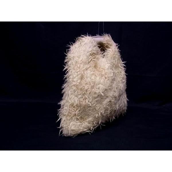 ■美品■ MM6 Maison エムエムシックス メゾン マルジェラ ミニ ジャパニーズ ファー ハンドバッグ ベージュ系 FU4191 | MM6 | 01