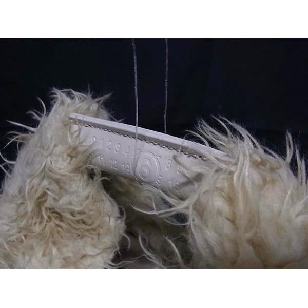 ■美品■ MM6 Maison エムエムシックス メゾン マルジェラ ミニ ジャパニーズ ファー ハンドバッグ ベージュ系 FU4191 | MM6 | 03