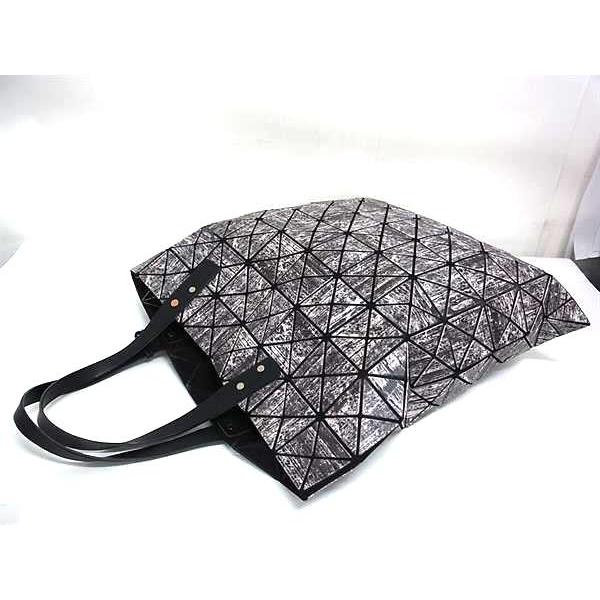 ■美品■ BAO BAO ISSEY MIYAKE バオバオイッセイミヤケ ルーセントプロ PVC ハンドバッグ トート レディース ブラック系 FU5545 | BAO BAO ISSEY MIYAKE | 04