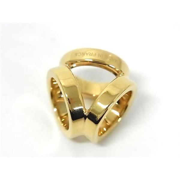 新品HERMES エルメス　ゴールド スカーフリング 付属品あり 国内即発送】エルメス スカーフリング☆ゴールド (HERMES/ファッション