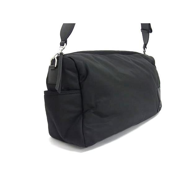 ■新品同様■ AMI PARIS アミパリス ナイロン ワン ショルダーバッグ クロスボディ 斜め掛け 肩掛け レディース ブラック系 FU7768 | AMI Alexandre Mattiussi | 01