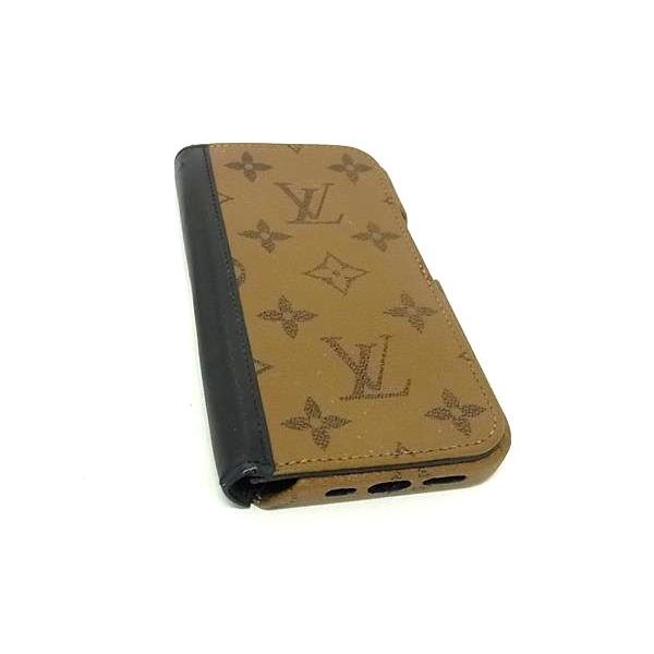✨ルイヴィトン モノグラム リバース フォリオ iPhone14Pro ケース LOUIS VUITTON ルイヴィトン M81977 モノグラムリバース フォリオ