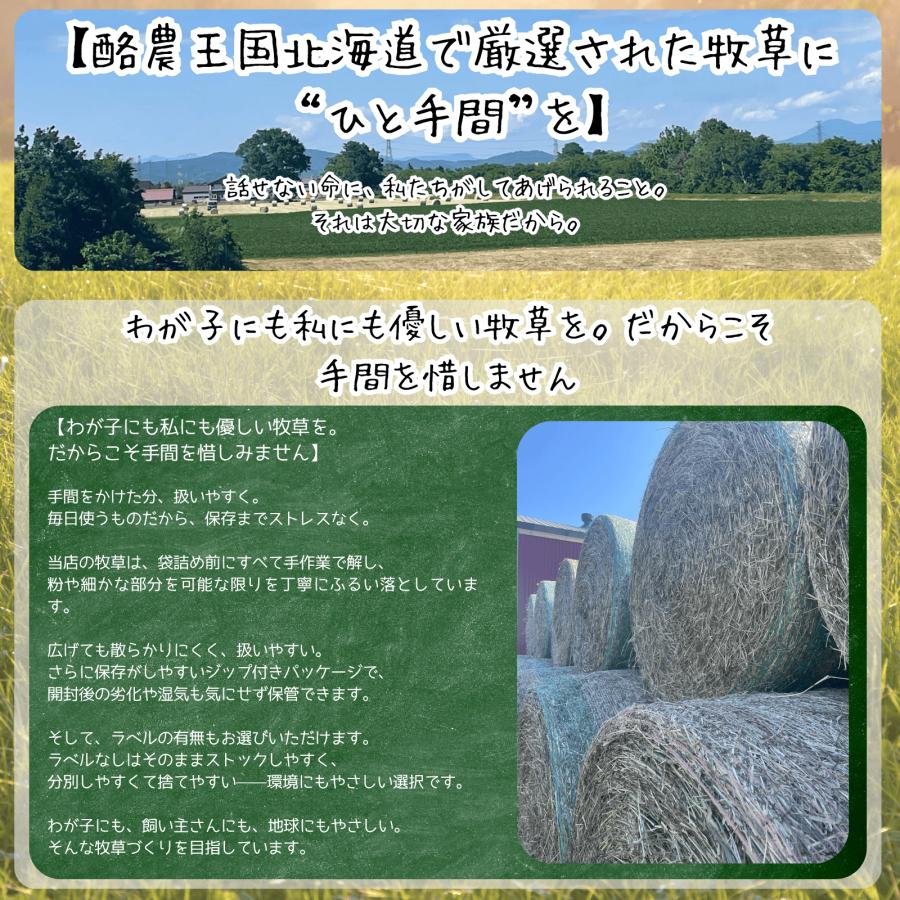 牧草王国 うさぎ 牧草 チモシー お試し5種セット 50g×5袋 アメリカ産