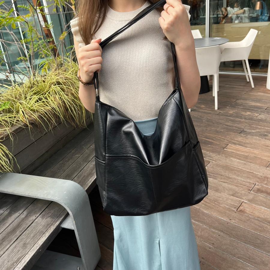 斜め掛けバッグ レディース 使いやすい デカショルダーバッグ 肩掛け