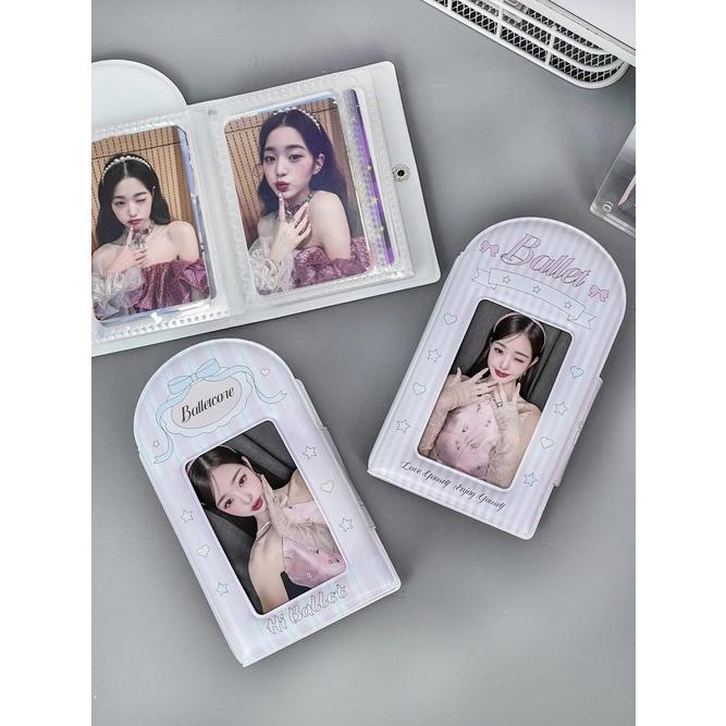 翌営業日配送】 トレカ ファイル 韓国 バレエ デザイン ホルダー 32枚
