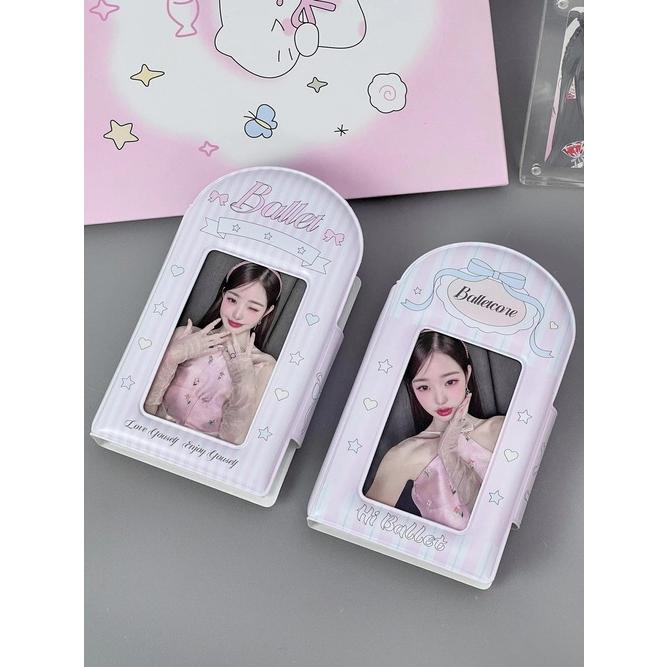 翌営業日配送】 トレカ ファイル 韓国 バレエ デザイン ホルダー 32枚