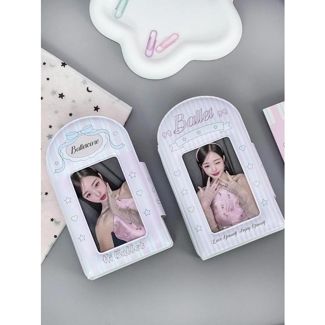 翌営業日配送】 トレカ ファイル 韓国 バレエ デザイン ホルダー 32枚