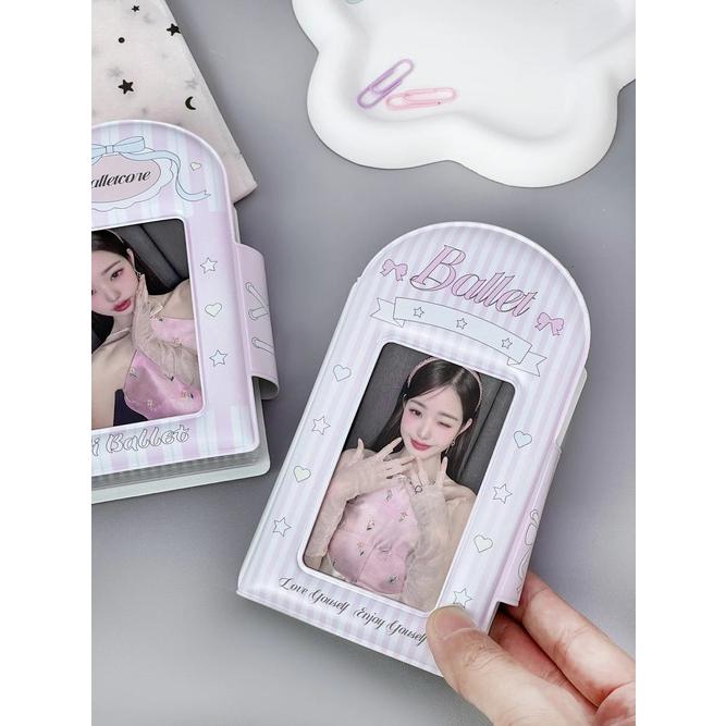 翌営業日配送】 トレカ ファイル 韓国 バレエ デザイン ホルダー 32枚