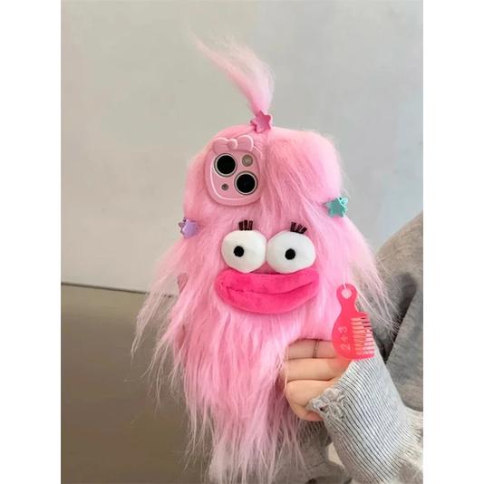 iPhone ケース ぬいぐるみ キャラクター かわいい 韓国 ふわふわ