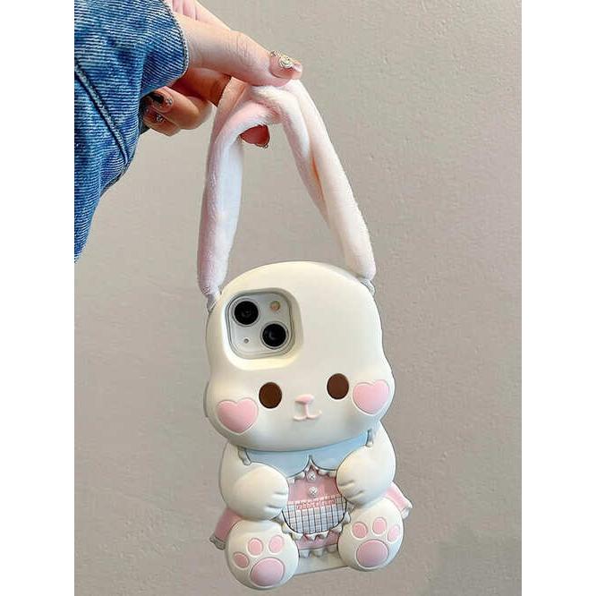 リズメロ ぬいぐるみポシェット スマホケース付き 完売品 入手困難 うさぎぬいぐるみiPhoneケース – GIRLS CRUSH