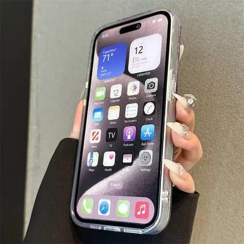 iPhone ケース ヒョウ柄 レオパード ピンク リボン キラキラ