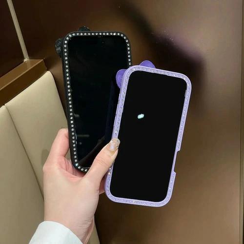 iPhone ケース ラメ グリッター クリア 透明 スマホケース カバー ふち