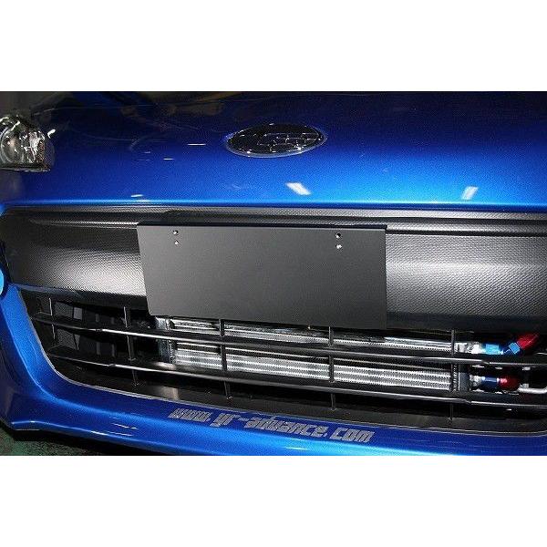 YR-Advance BRZ 前期用 ナンバーオフセットステー(ZC6) : YR-Advance