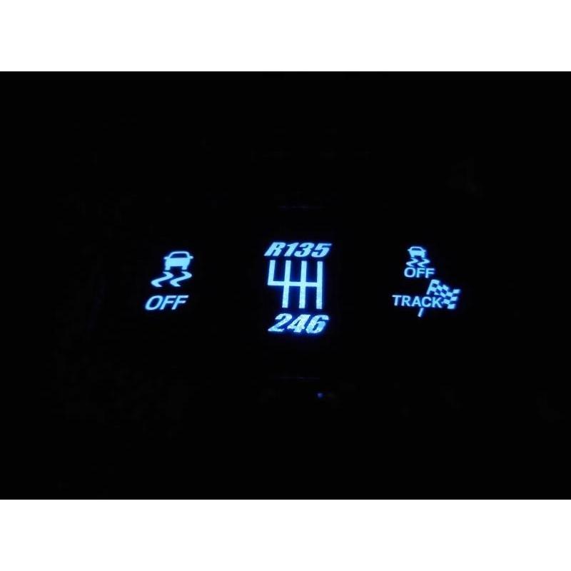 YR-Advance 86,BRZ用 光るシフトパターンVer2（シルバー） ZC6/ZN6