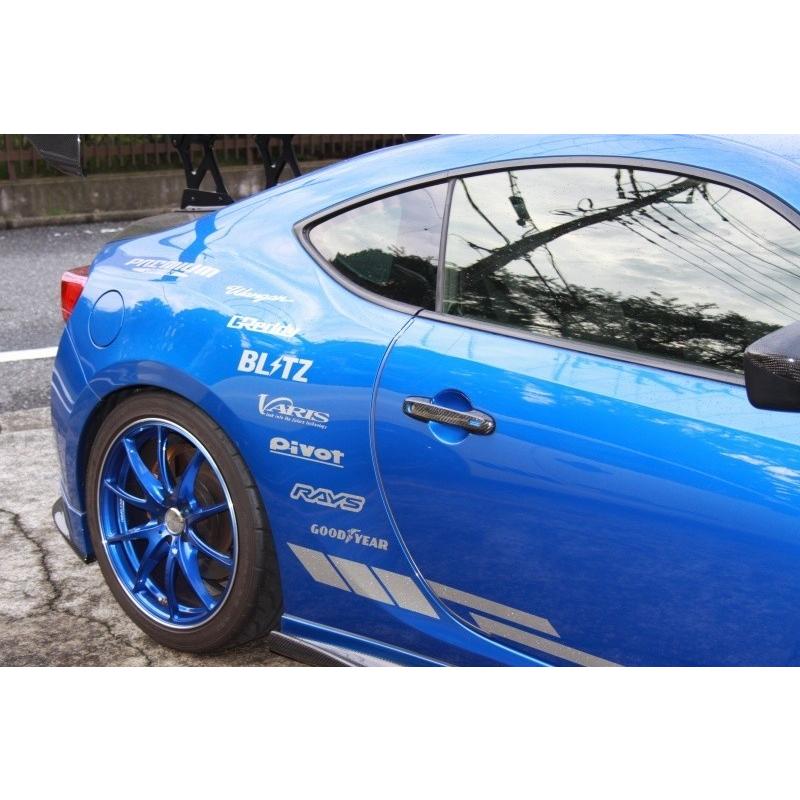 YR-Advance 86,BRZ用 ZC6/ZN6 カーボンドアハンドルカバー : YR