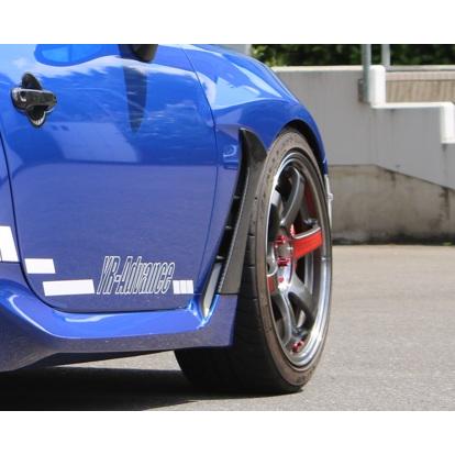 YR-Advance GR86,BRZ用 ZD8/ZN8 フェンダーガーニッシュカバー : YR