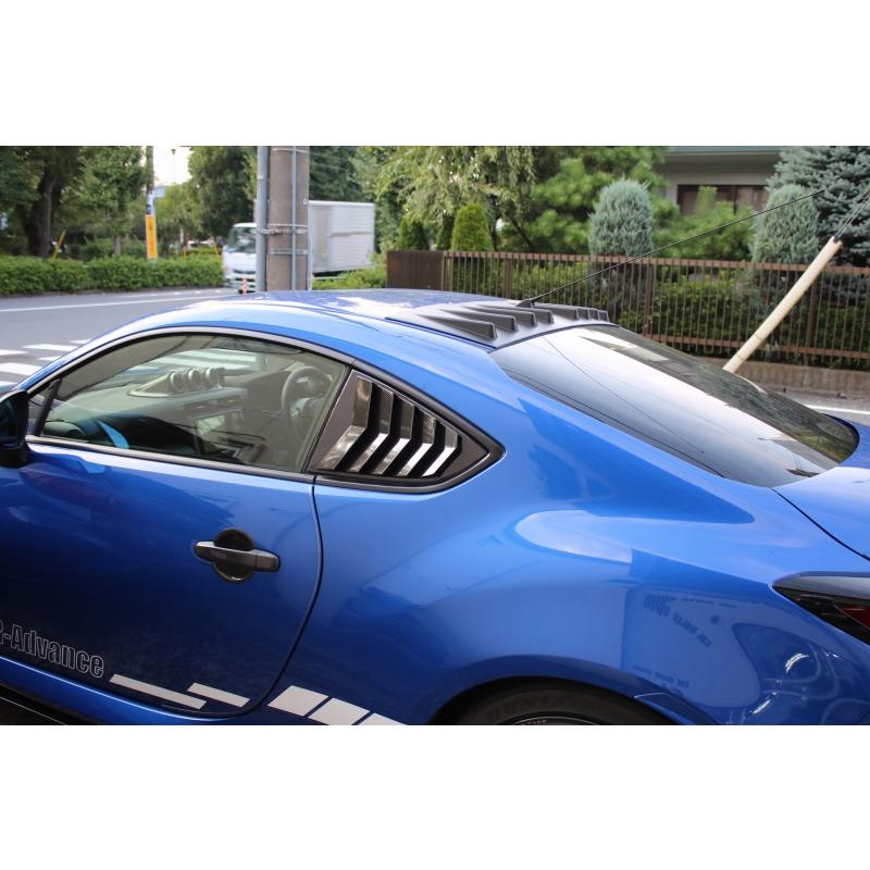 YR-Advance GR86,BRZ用 ZD8/ZN8 サイドルーバー（艶あり黒） : YR