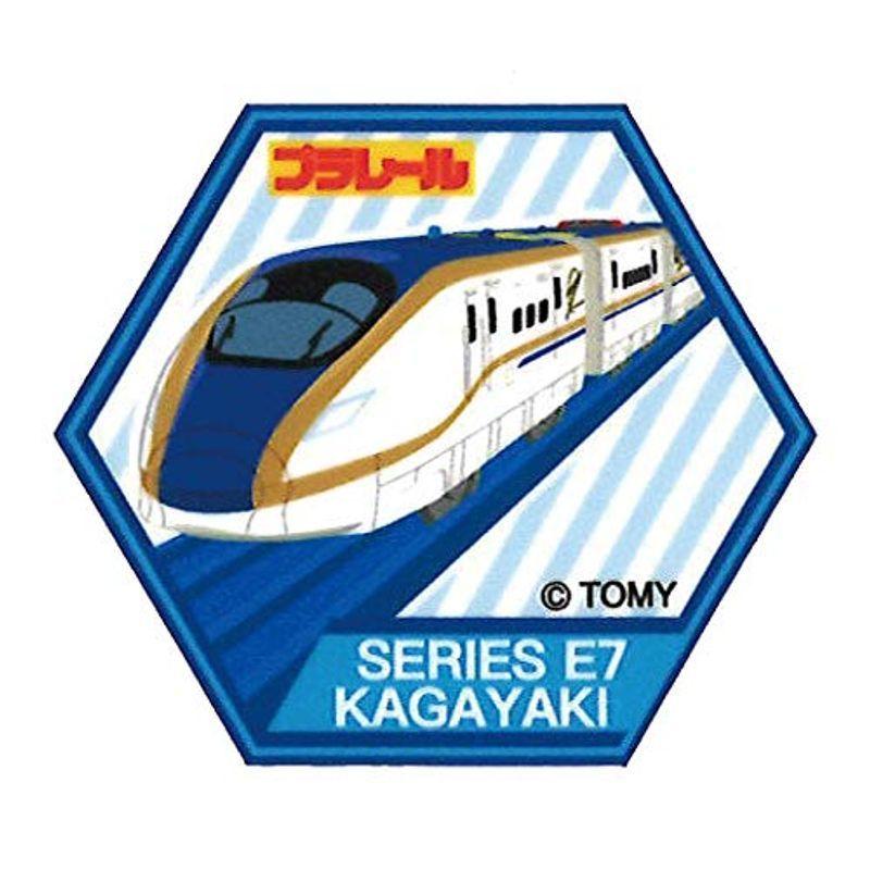 ミノダ プラレール E7系新幹線かがやき 光るワッペン T01i1675 ブルー Yrヤフー店 通販 Yahoo ショッピング