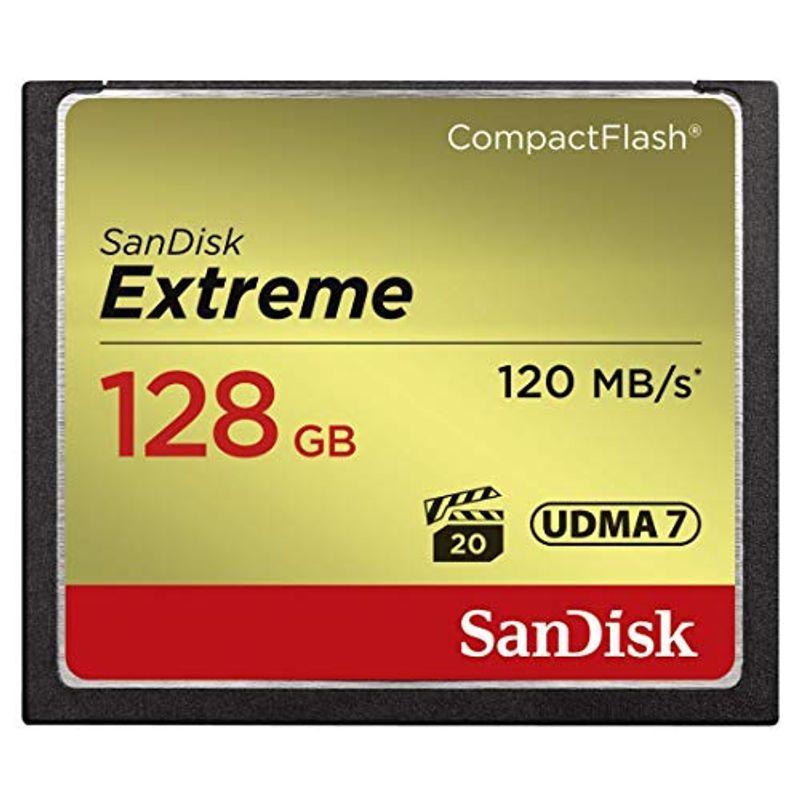 9573円 2022年最新海外 9573円 最安値に挑戦 SanDisk サンディスク 128GB Extreme コンパクトフラッシュカード SDCFXSB-128G-G46 海外パッ