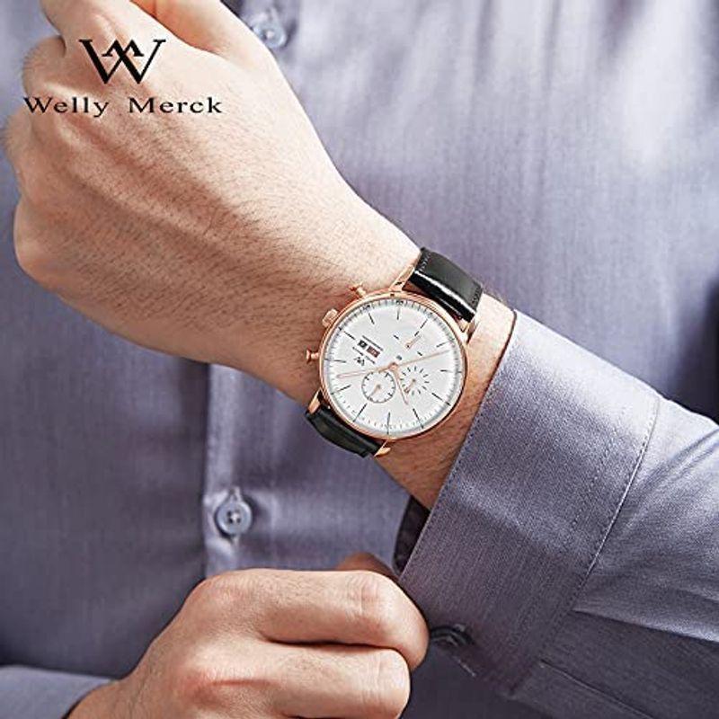 WellyMerck 腕時計 ペア スイスブランド 生活防水 通販