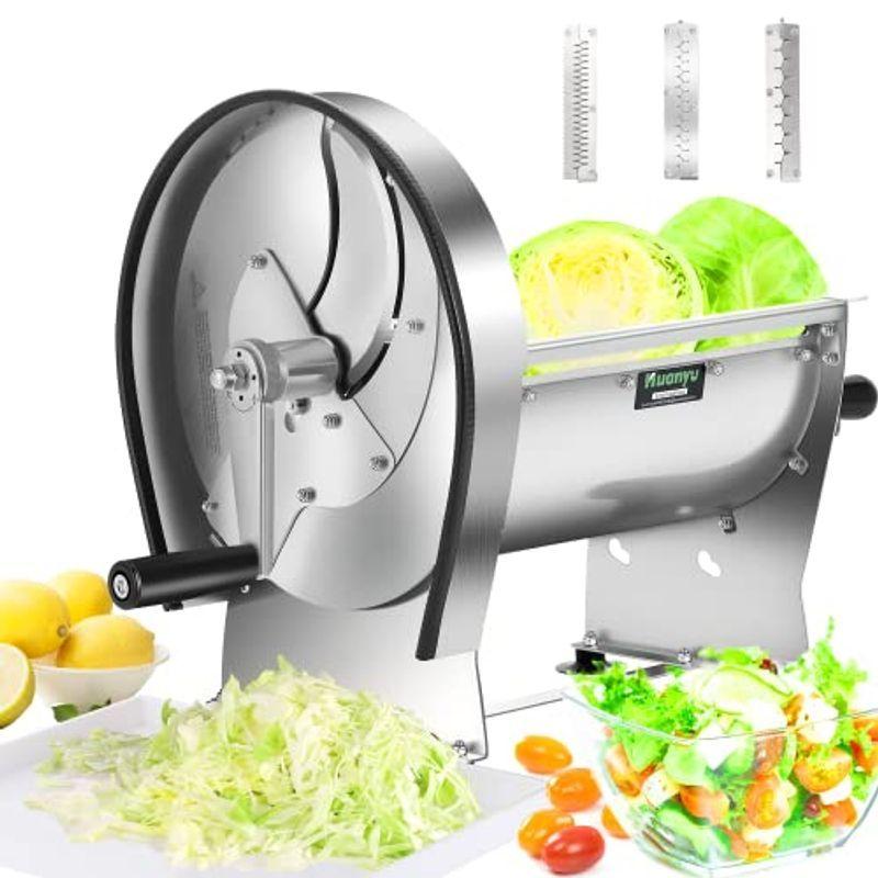 Huanyu 野菜スライサー きゃべつ 千切りスライサー 0-7MM 業務用 304#ステンレス鋼 手動スライサー 2/4.5/7MM 野菜