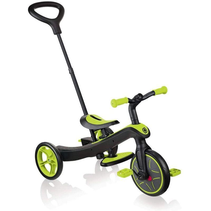 GLOBBER 三輪車 キックバイク エクスプローラー トライク 3in1 ライムグリーン WLGB631106 変身バイク 3段階変形 ベ 