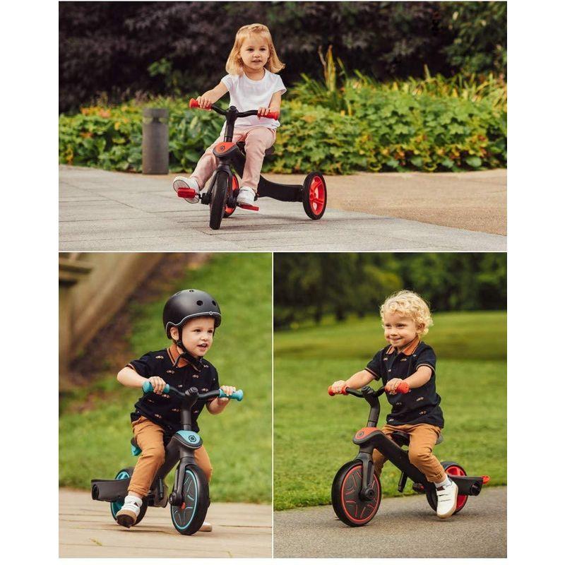 GLOBBER 三輪車 キックバイク エクスプローラー トライク 3in1 ライムグリーン WLGB631106 変身バイク 3段階変形 ベ 